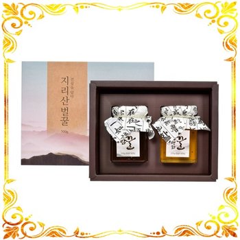 지리산벌꿀 2종세트 (밤꿀 250g, 야생화꿀 250g)
